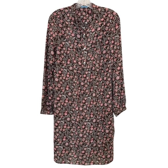 J. McLaughlin Tavia Dress in Folkloric Vine Size Small - Picture 3 of 12